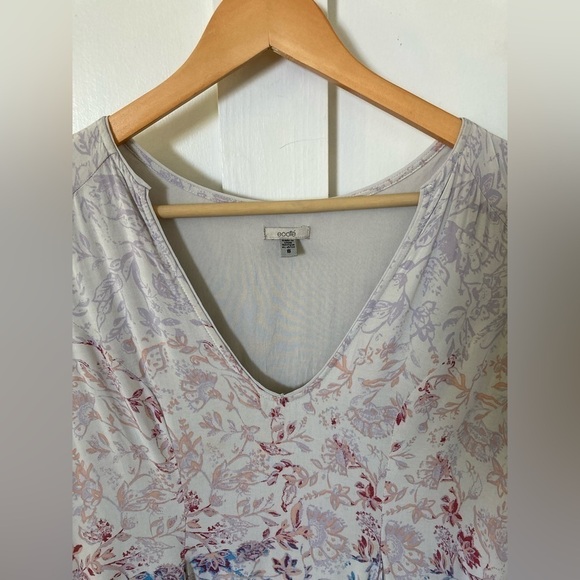 ECOTE tunic blouse flowy high low hem boho - Picture 4 of 13